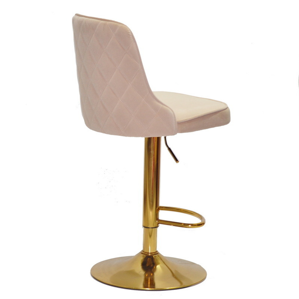 Стільчик для візажу Adamo velor Gold