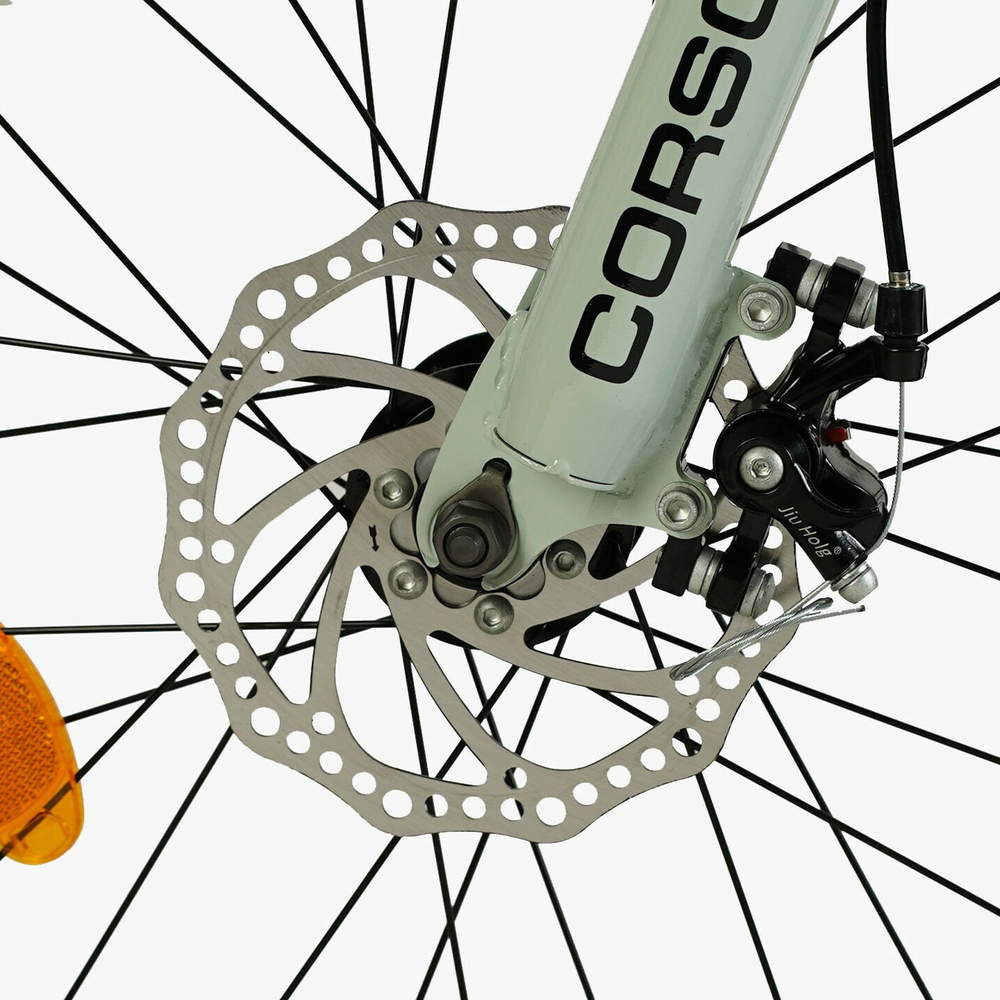 Детский спортивный велосипед 20 дюймов Corso Next магниевый, оборудование Shimano