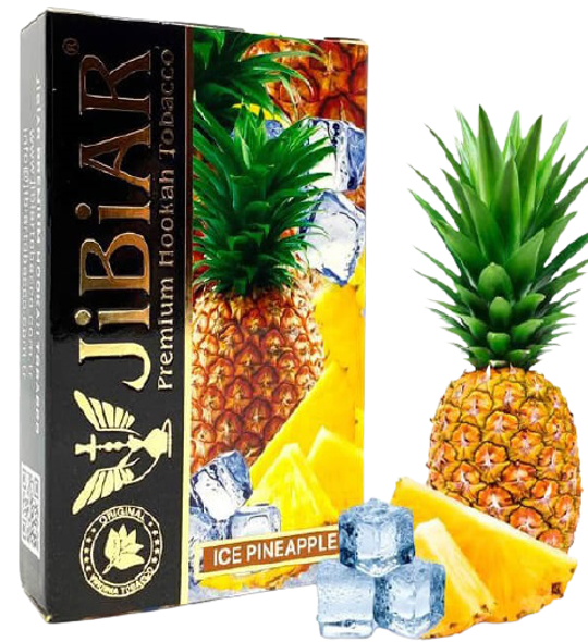 Табак Jibiar Ice Pineapple (Джибиар Лед Ананас) 50г