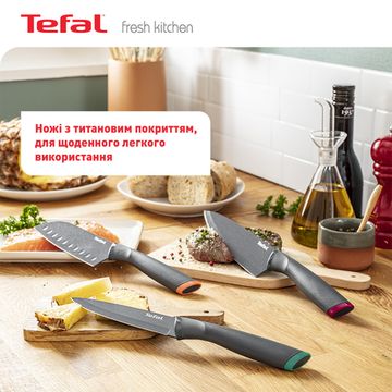 Ніж для овочів з чохлом Tefal Fresh Kitchen 9 см (K1220604)