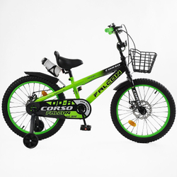 Детский двухколесный велосипед 20 дюймов Corso Falcon с корзиной