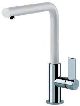 Кухонний змішувач FRANKE NEPTUNE EVO (115.0373.929) хром/білий