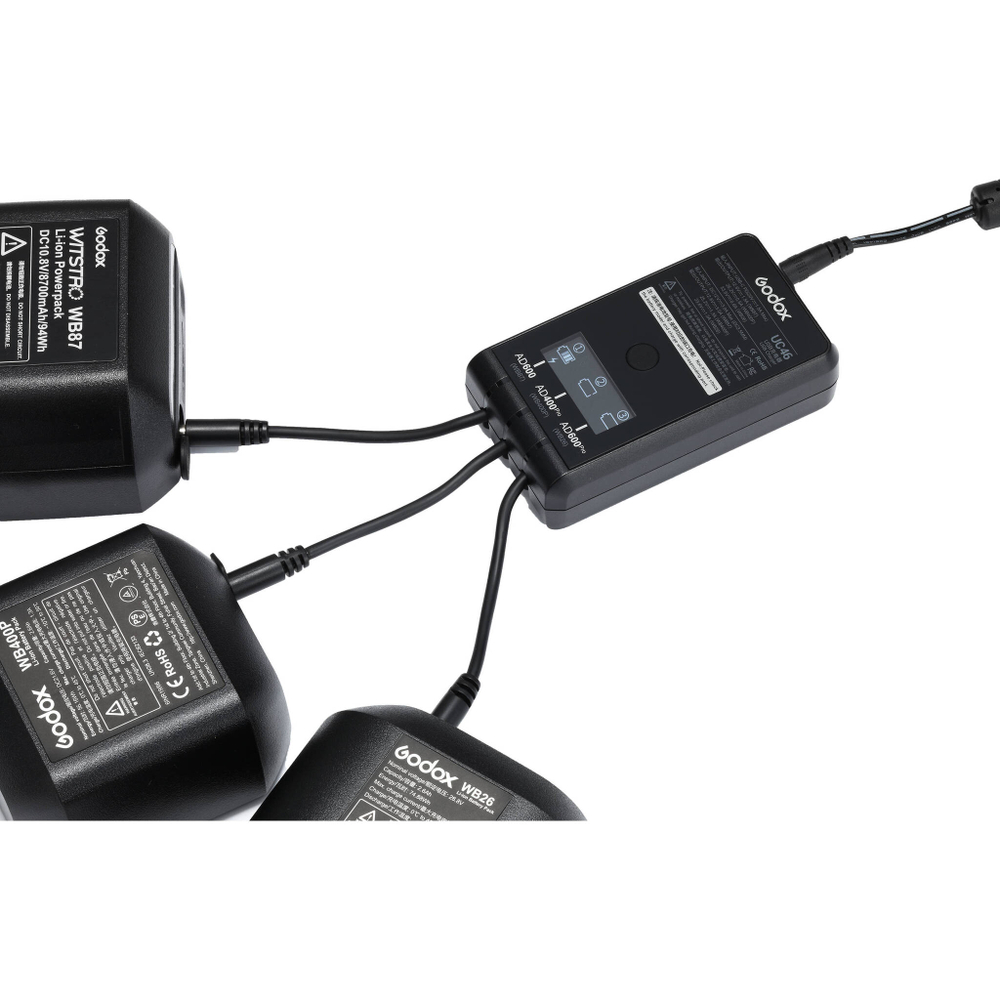 Зарядний пристрій Godox UC46 для WB400P, WB87, WB26
