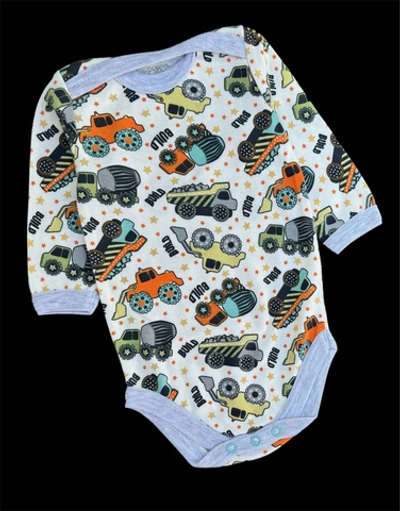 Боді з довгим рукавом, інтерлок ТМ "Cool" (62 см)