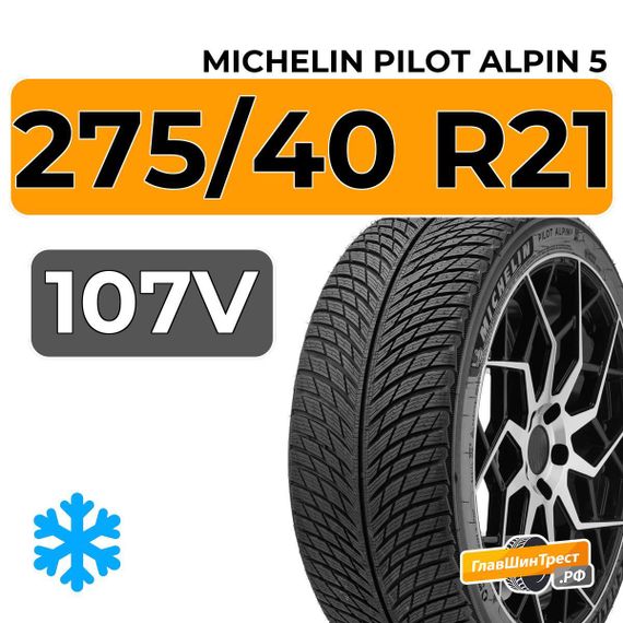 Michelin Pilot Alpin 5 SUV 275/40 R21 107V XL