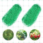 Огуречная сетка 1.7х20м Шпалерная сетка для подвязки вьющихся растений.