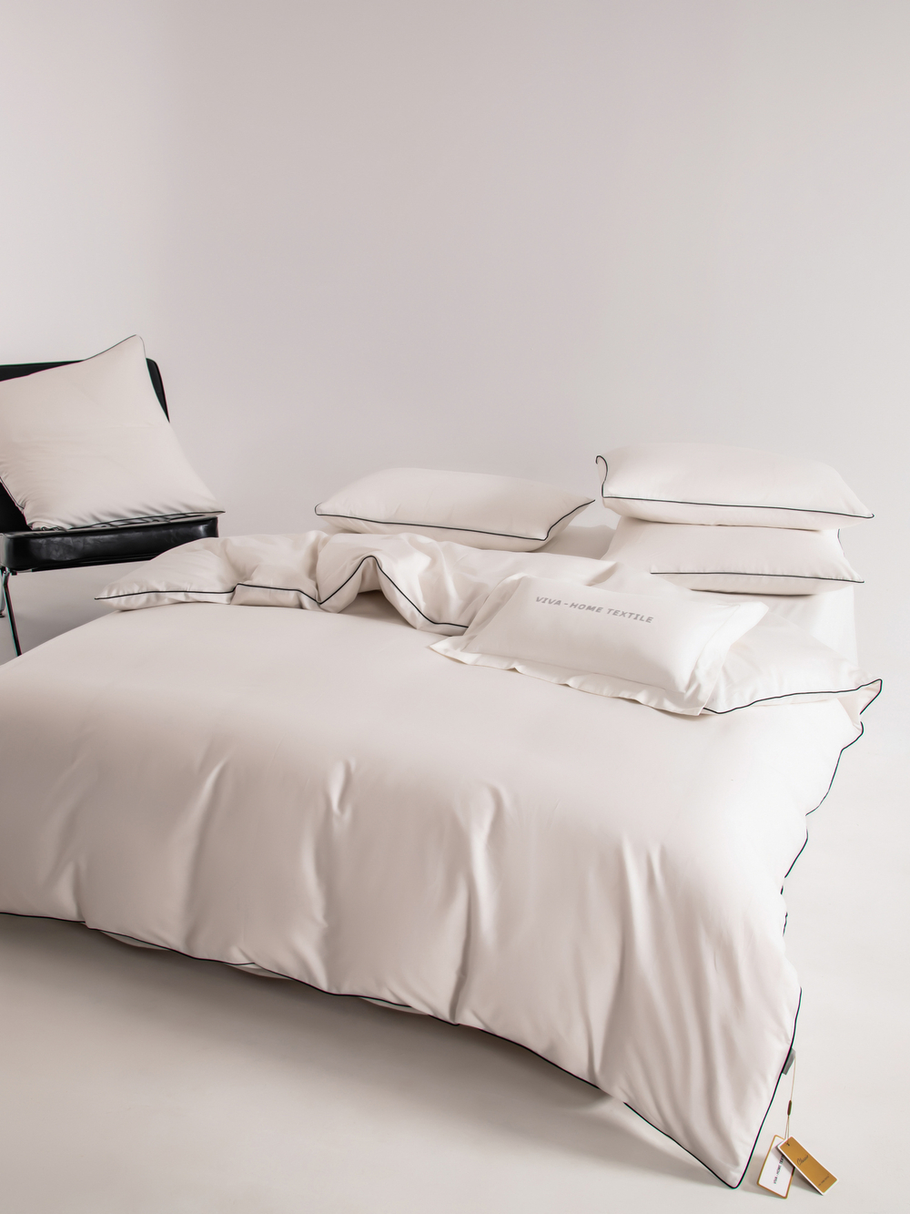 Комплект постельного белья Однотонный Сатин Элитный OCE023