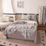 Комплект постельного белья Сатин Aurora Veil с Покрывалом AV001