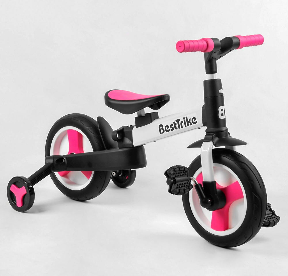 Дитячий велосипед-трансформер 4 в 1 Best Trike зі знімними педалями