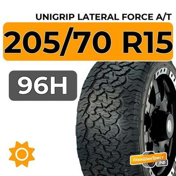 Unigrip Lateral Force A/T 205/70 R15 96H