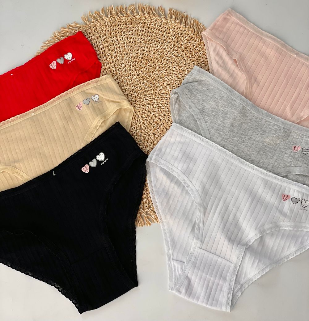 Сліпи в рубчик з мініатюрним малюнком