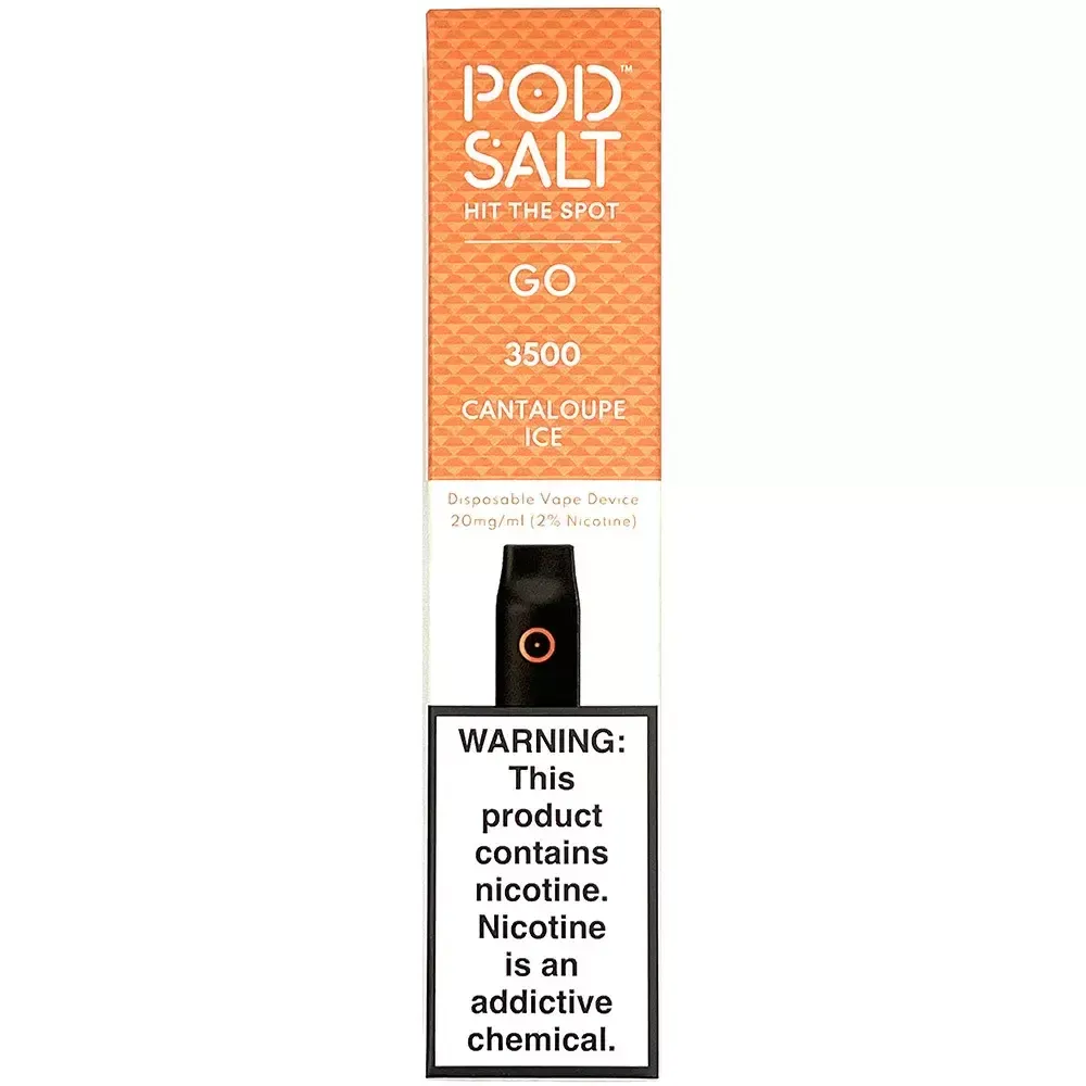 POD SALT GO 3500 - Cantaloupe Ice (2% nic)