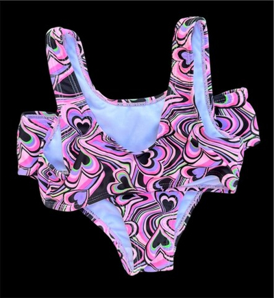 Купальний костюм "Heart", поліестер ТМ "Primark" (116 см)