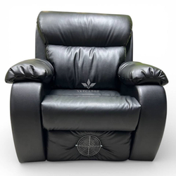 Педикюрне крісло-реклайнер Tertio 2 з електроприводом та вбудованою витяжкою