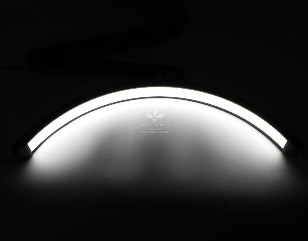 Безтіньова Led лампа для бьюті майстра універсальна AND, 40 Вт, чорна