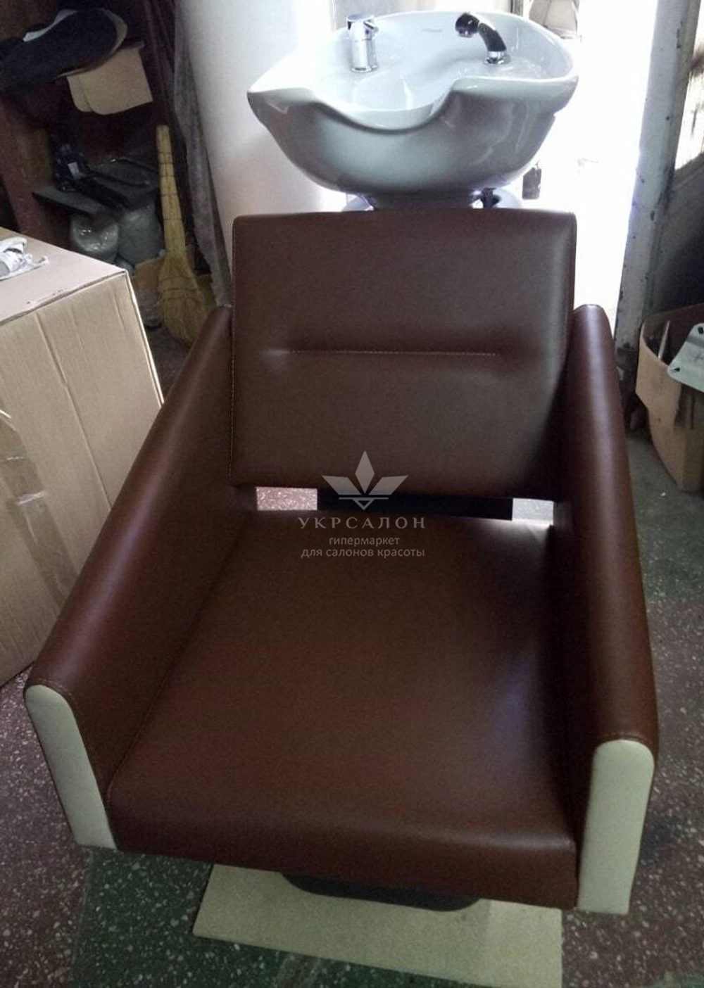 Парикмахерская мойка Prima с креслом Olivia