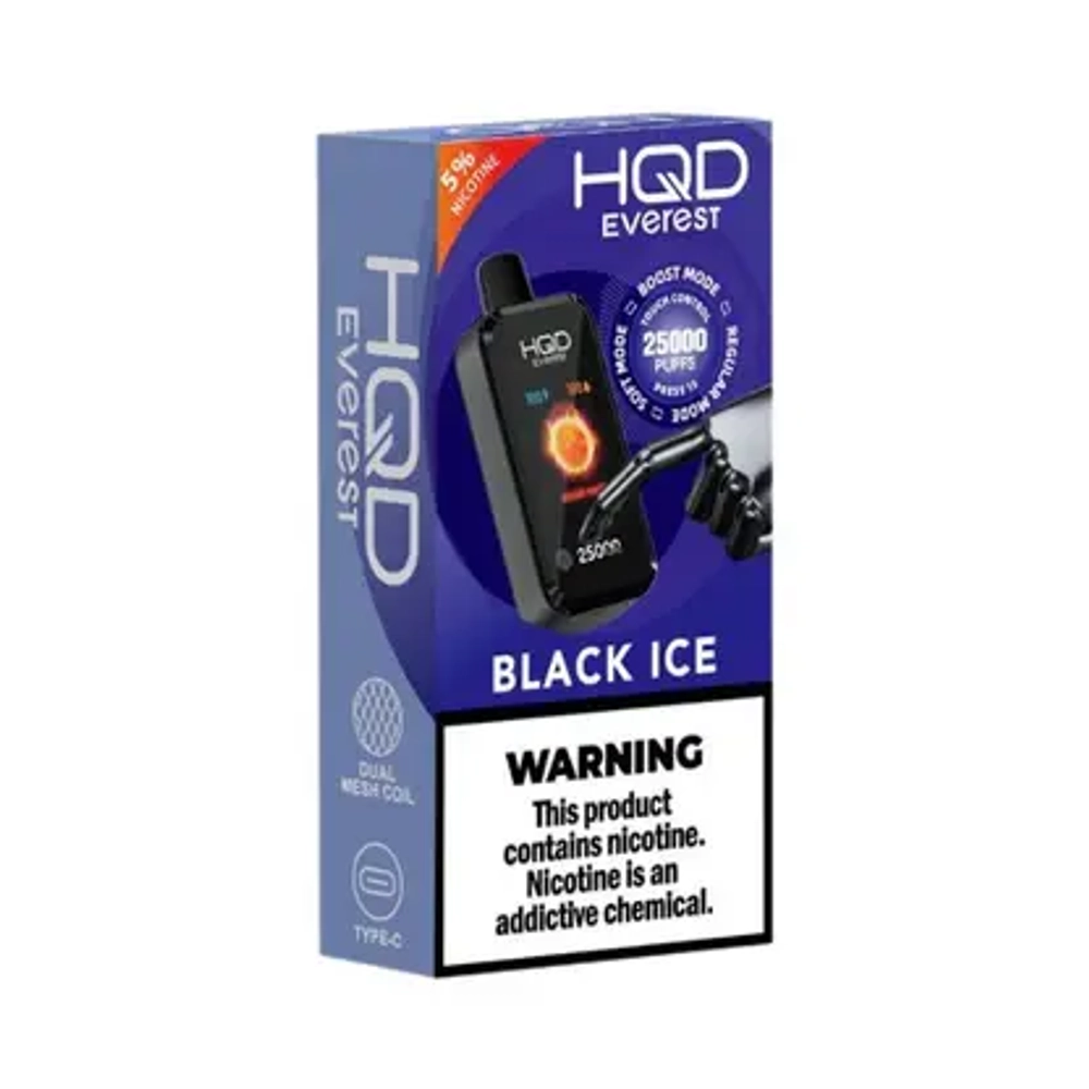 HQD 25000 - Black Ice (5% nic)