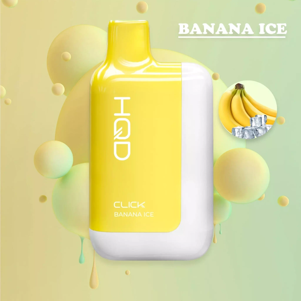 HQD Click Banana ice (pod + device)
