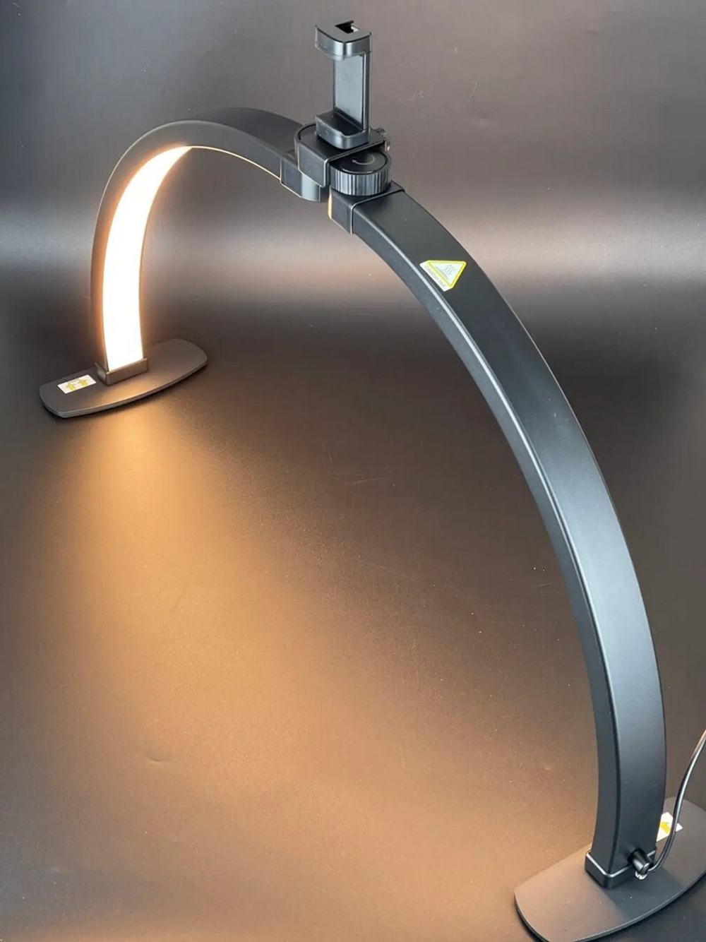 Настільна складана безтіньова LED-лампа F-700A, чорна