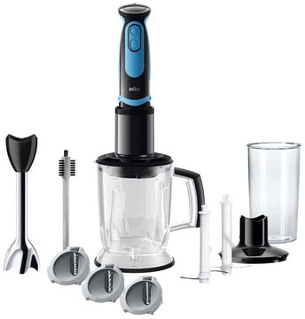 Блендер BRAUN MQ 5064 BK/BL SHAPE
