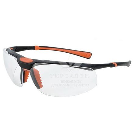 Окуляри захисні з подвійним покриттям і універсальною гнучкою оправою 5х3 Univet