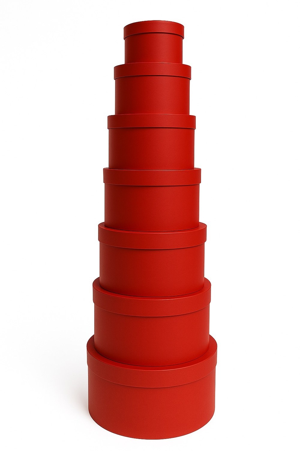 Набор подарочных коробок (красные)