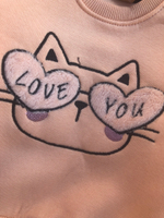 Костюм 2в1: світшот, штани "Love" трьохнитка з начосом TM "Deco"