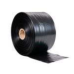 Полиэтиленовый рукав для рассады 12см х 500м  40 мкм (черный) пакеты для рассады