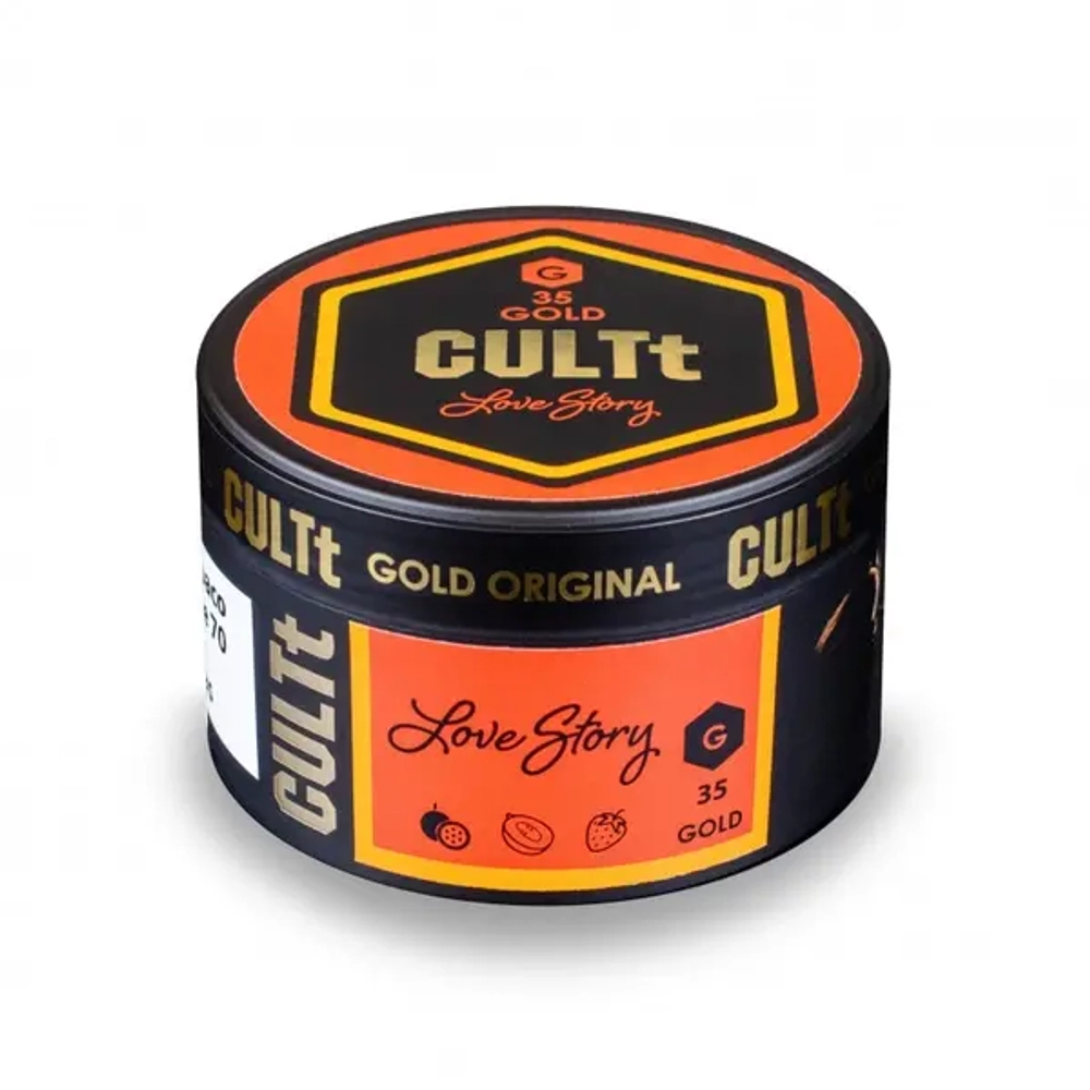 Табак CULTt C35 Passion Fruit Cantaloupe Strawberry Ice (Культ Маракуйя Дыня Мед Клубника Лед) 100г