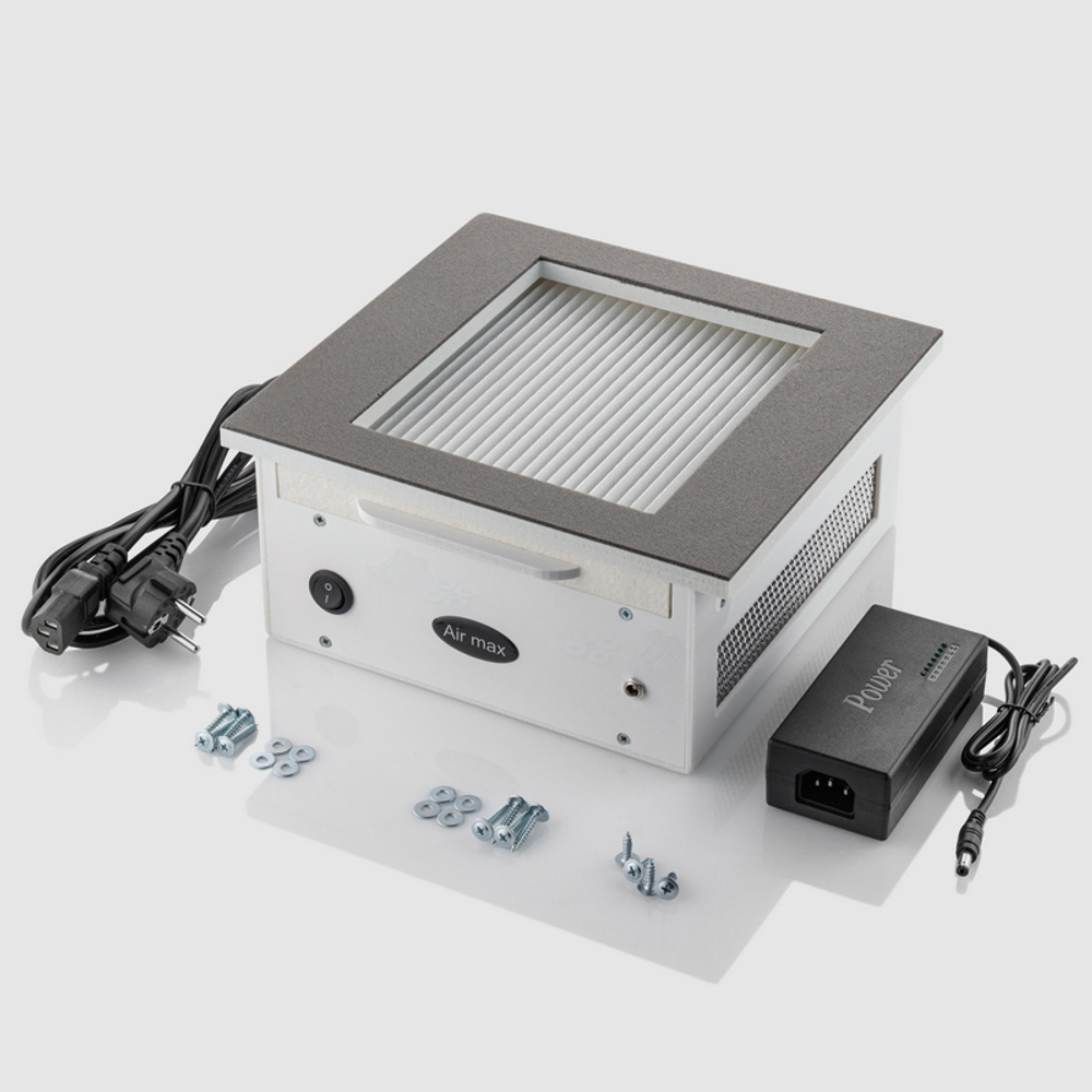 Вбудована витяжка з фільтром Air Max VF12 Plus нержавіюча Black