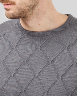 Джемпер чоловічий сірий (арт. 7662300405)