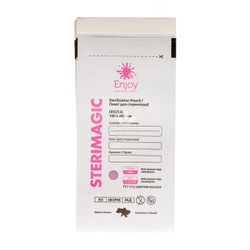 Пакети для стерилізації ППСП-Б Sterimagic із білого паперу з індикатором 4 класу 100×200 мм, 100 шт