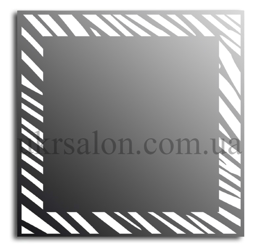 Зеркало Zebrano с подсветкой