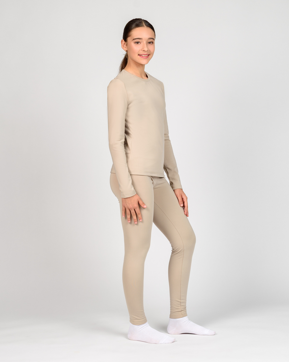 Термобілизна для дівчинки бежева (арт. 5722400302)