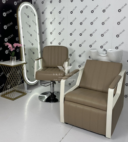 Перукарська мийка Bronx Lux White