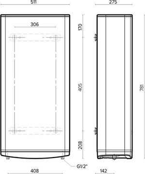 Бойлер Ariston VELIS TECH 50 EU (3100917)