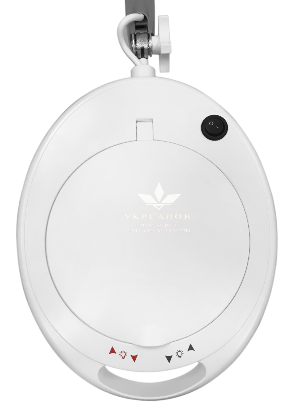 Лампа-лупа 6014 led-3 (5) з регулюванням яскравості, холодний і тепле світло, 1-12w