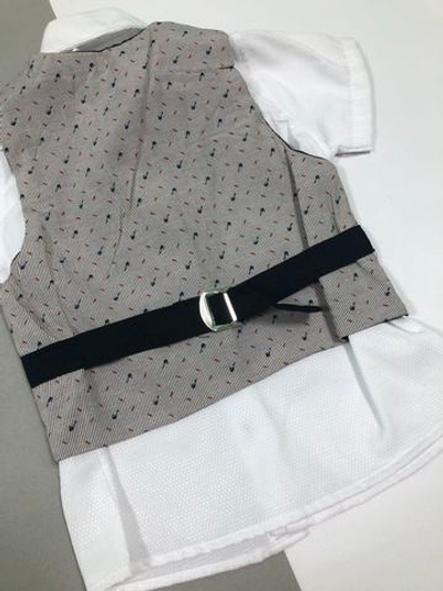 Комплект 2в1: теніска, жилет, бавовна, поліестер ТМ "Terry"