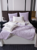 Комплект постельного белья Сатин Velvet Premium с Одеялом VP011