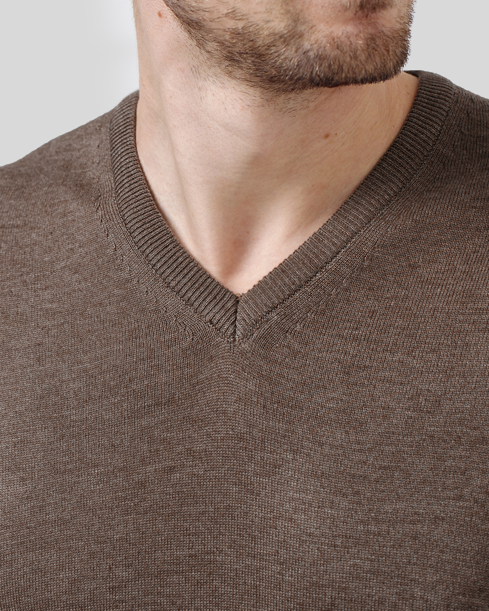 Джемпер чоловічий коричневий (арт. 7662300502)