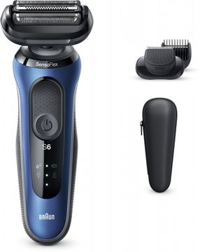 Електробритва-триммер BRAUN Series 6 60-B1500s BLUE/BLACK