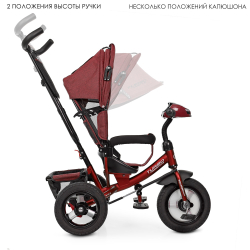 Детский трехколесный велосипед Turbo Trike M 3115HA Лен