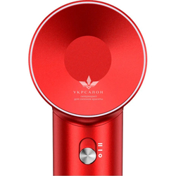 Фен Laifen профессиональный с ионизацией, 3 насадки, красный