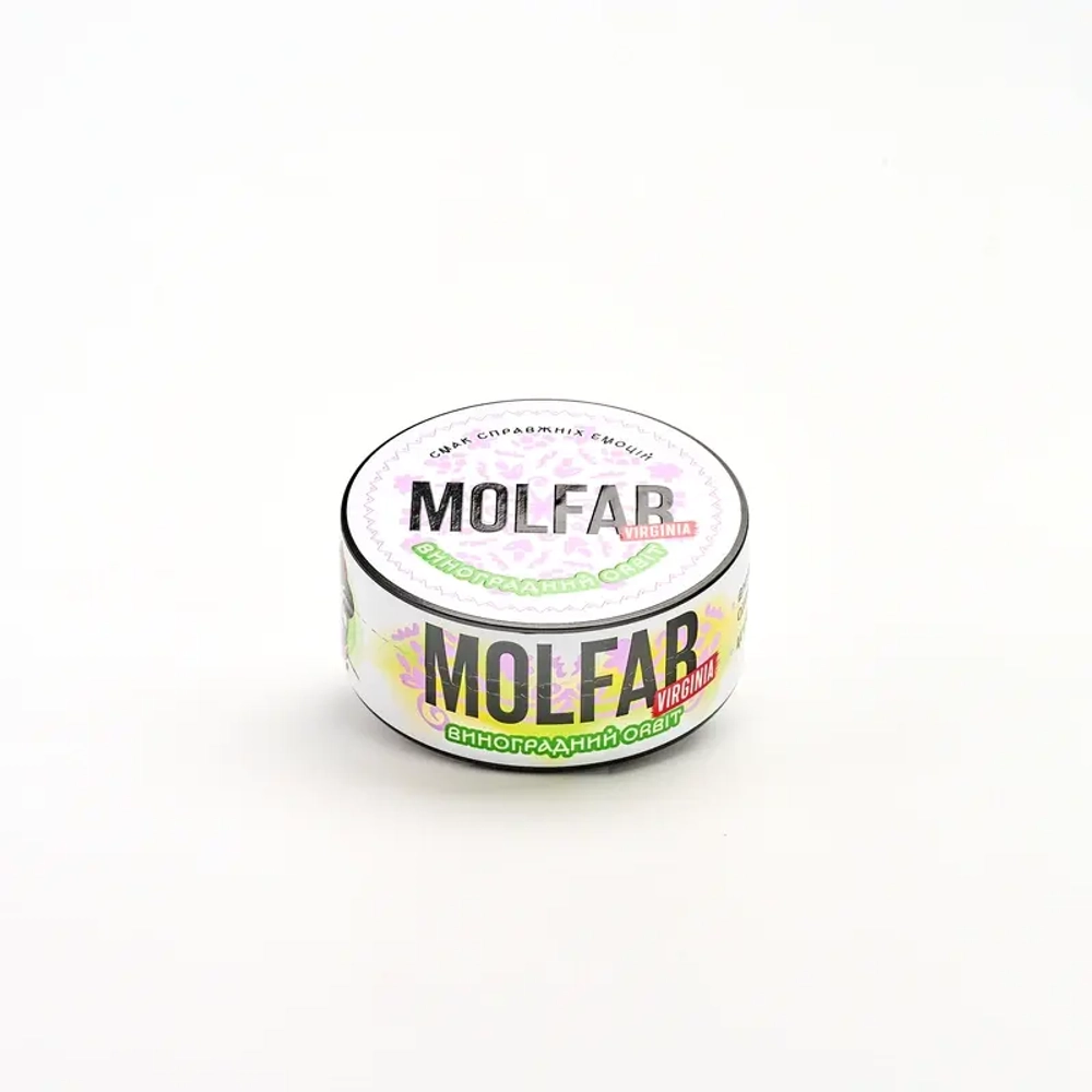 Табак Molfar Виноградный Орбит (Мольфар Зеленый Виноград Мята) | Virginia Line 40г | 100г