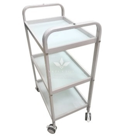 Тележка косметологическая MZT-099 white