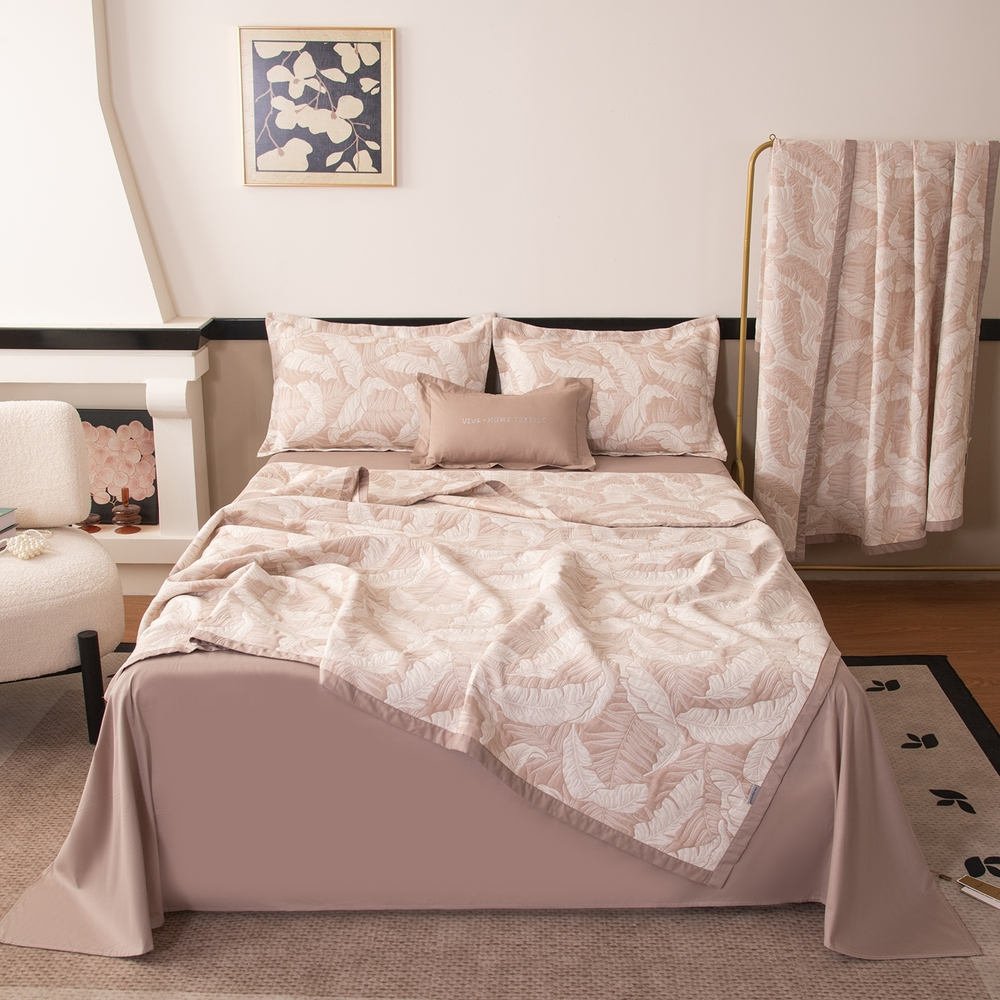 Покрывало двухстороннее и две наволочки Aurora Veil PAV002