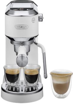 Кавоварка рожкова Delonghi Dedica Duo EC 890.WI