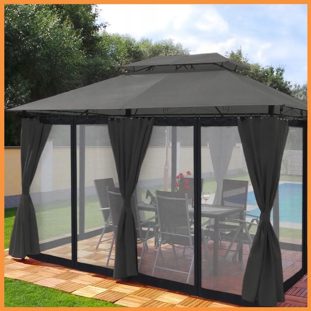 Сетка москитная (от комаров) 1,6х30м серая