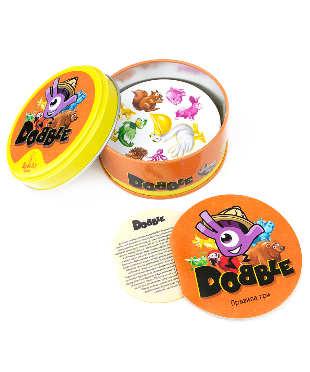Настільна гра Dobble Animaux UA (Dobble тваринний світ)
