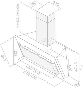 Витяжка ELICA BELT LUX BL/A/80